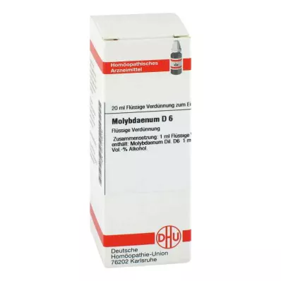 Αραίωμα Μολυβδαινίου D6 (20 ml)