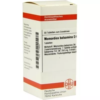 MOMORDICA BALSAMINA D 6 δισκία, 80 κάψουλες