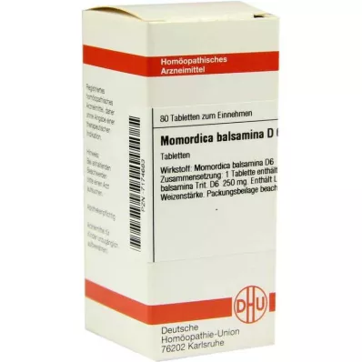 MOMORDICA BALSAMINA D 6 δισκία, 80 κάψουλες