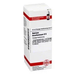 NATRIUM BICARBONICUM Αραίωση D 6, 20 ml