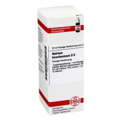 DHU Natrum bicarbonicum D 6 αραίωση, 20 ml