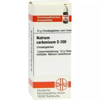 NATRIUM CARBONICUM D 200 σφαιρίδια, 10 g
