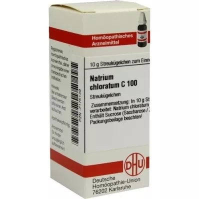 NATRIUM CHLORATUM C 100 σφαιρίδια, 10 g