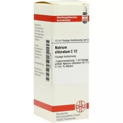 Αραίωση χλωριούχου νατρίου C12 (20 ml)