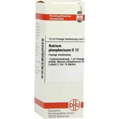 NATRIUM PHOSPHORICUM D 12 αραίωση, 20 ml