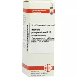 NATRIUM PHOSPHORICUM D 12 αραίωση, 20 ml