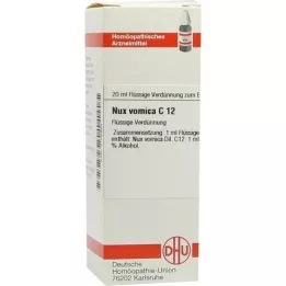 NUX VOMICA Αραίωση C 12, 20 ml