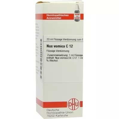 NUX VOMICA Αραίωση C 12, 20 ml