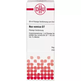 NUX VOMICA Αραίωση D 7, 20 ml