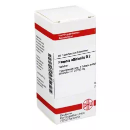 PAEONIA OFFICINALIS D 2 δισκία, 80 κάψουλες