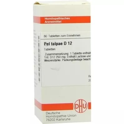 PEL TALPAE D 12 δισκία, 80 κάψουλες