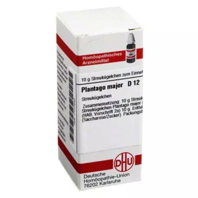 PLANTAGO MAJOR D 12 σφαιρίδια, 10 g
