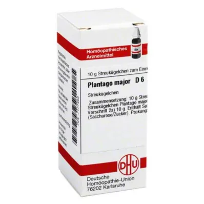 PLANTAGO MAJOR D 6 σφαιρίδια, 10 g