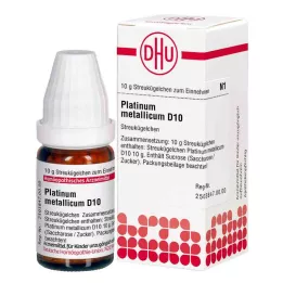 PLATINUM METALLICUM D 10 σφαιρίδια, 10 g