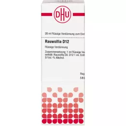 RAUWOLFIA D 12 αραίωση, 20 ml