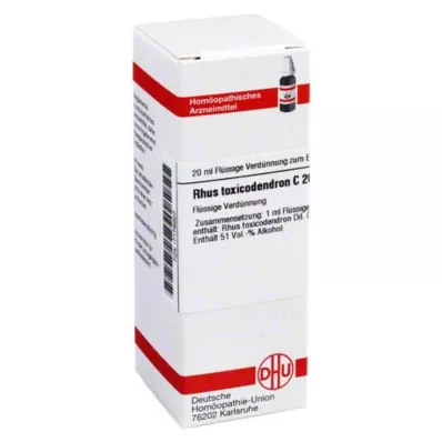 DHU Rhus toxicodendron C 200 Αραίωση, 20 ml