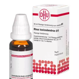 RHUS TOXICODENDRON D 15 αραίωση, 20 ml