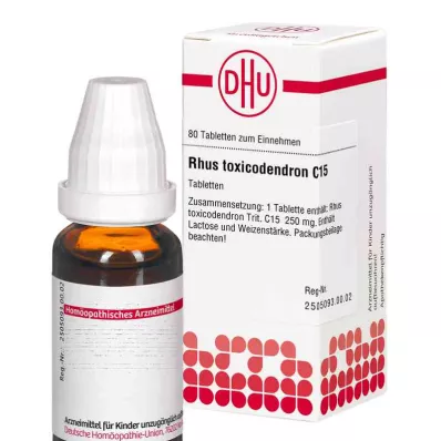 Rhus Tox.Δισκία C15 (80 τεμάχια)