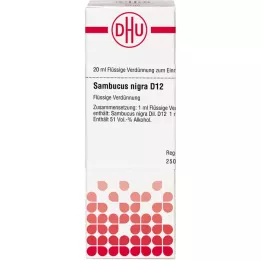 SAMBUCUS NIGRA D 12 αραίωση, 20 ml