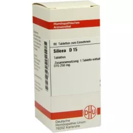 SILICEA D 15 δισκία, 80 κάψουλες