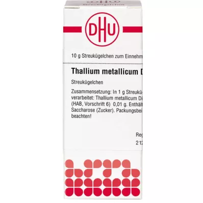 THALLIUM METALLICUM D 10 σφαιρίδια, 10 g