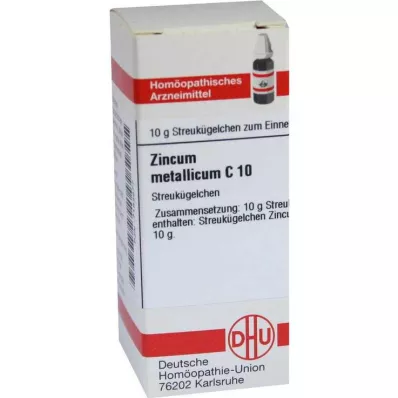 DHU Zincum metallicum C 10 σφαιρίδια, 10 g DHU Zincum metallicum C 10 σφαιρίδια, 10 g