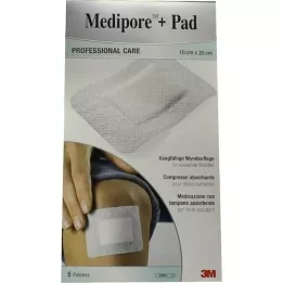 MEDIPORE+Πατάκια 3M 10x20cm 3570NP, 5 τεμ