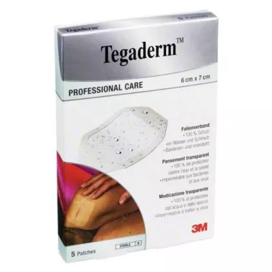 TEGADERM Ταινία 3M 6x7 cm 1624NP, 5 τεμ TEGADERM Ταινία 3M 6x7 cm 1624NP, 5 τεμ