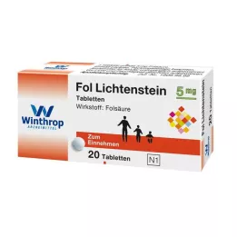 FOL Ταμπλέτες Lichtenstein 5 mg, 20 τεμάχια