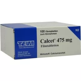 CALCET 475 mg επικαλυμμένα με λεπτό υμένιο δισκία, 100 τεμάχια