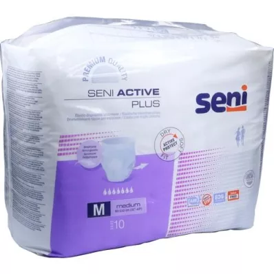 SENI Σλιπ ακράτειας Active Plus μιας χρήσης M, 10 τεμάχια