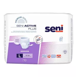 SENI Σλιπ ακράτειας Active Plus μιας χρήσης L, 10 τεμάχια