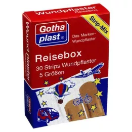 GOTHAPLAST Ταξιδιωτικό κουτί φροντίδας τραυμάτων, 1 τεμάχιο