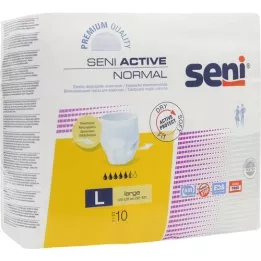 SENI Active Normal σλιπ ακράτειας μιας χρήσης L, 10 τεμάχια