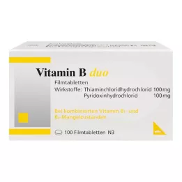 VITAMIN B DUO Επικαλυμμένα με λεπτό υμένιο δισκία, 100 τεμάχια