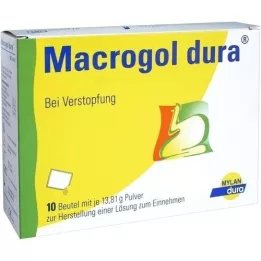 MACROGOL dura Plv.z.Herst.e.Lsg.z.Oral, 10 τεμ