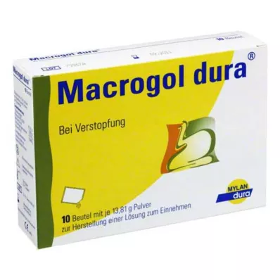 MACROGOL dura Plv.z.Herst.e.Lsg.z.Oral, 10 τεμ