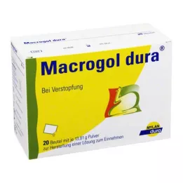 MACROGOL dura Plv.z.Herst.e.Lsg.z.Oral, 20 τεμ