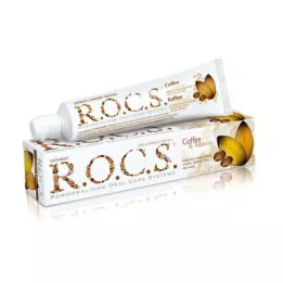 ROCS οδοντόκρεμα καφέ+καπνού για ενήλικες, 74 g