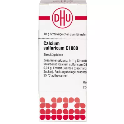 CALCIUM SULFURICUM C 1000 σφαιρίδια, 10 g