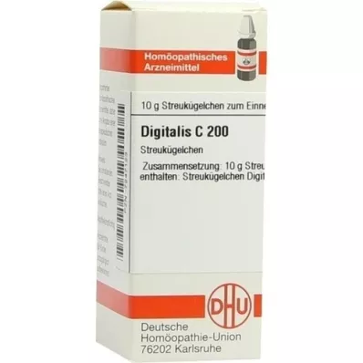 DIGITALIS C 200 σφαιρίδια, 10 g