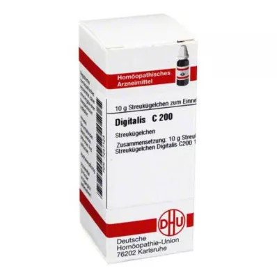 DIGITALIS C 200 σφαιρίδια, 10 g