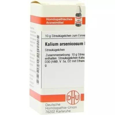 KALIUM ARSENICOSUM D 30 σφαιρίδια, 10 g