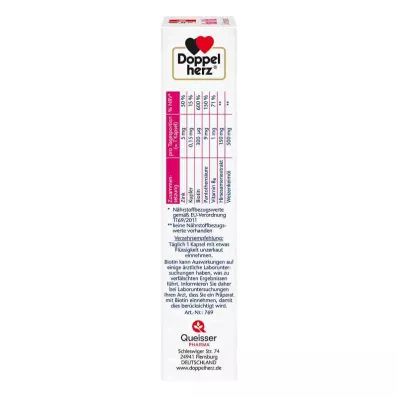Κάψουλες Doppelherz Hair Vital+ψευδάργυρος+εκχύλισμα κεχρί (60 τεμάχια)