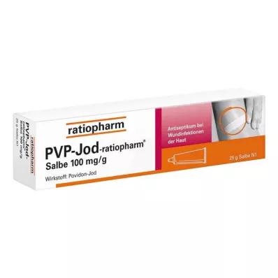 Αλοιφή Pvp jodatum ratiopharm, 25 γρ