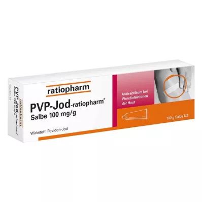 PVP-JOD-αλοιφή ratiopharm, 100 g