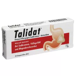 TALIDAT Μασώμενες παστίλιες κατά της καούρας, 20 τεμάχια