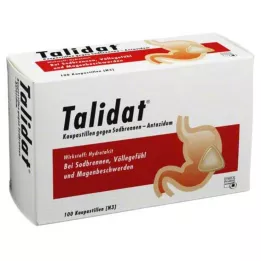 TALIDAT Μασώμενες παστίλιες κατά της καούρας, 100 τεμάχια