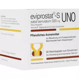 EVIPROSTAT-S sabal serrulatum 320 uno κάψουλες, 200 τεμάχια