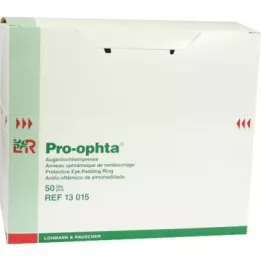 PRO-OPHTA Μη αποστειρωμένες διάτρητες κομπρέσες, 50 τεμάχια
